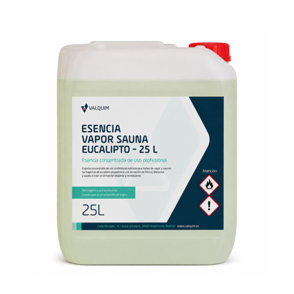 Esencia Vapor Sauna Eucalipto 25L