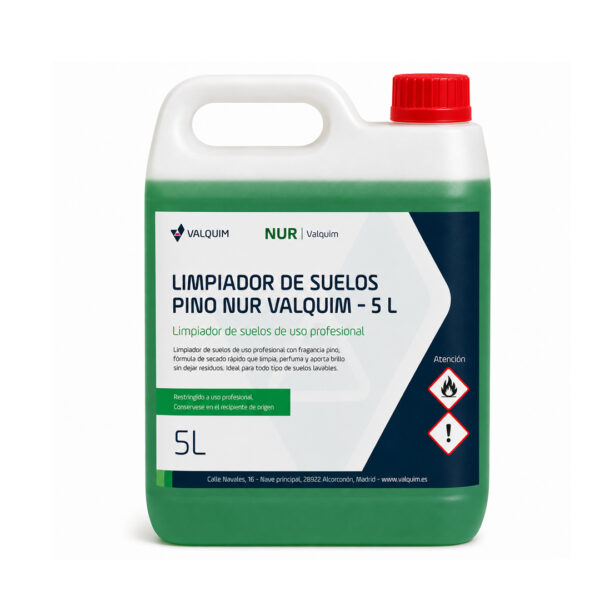 Limpiador de Suelos Pino NUR Valquim 5L