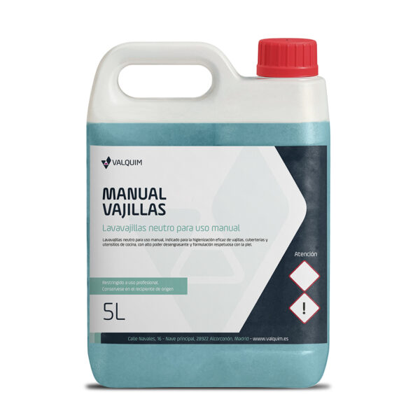 Lavavajillas Manual Concentrado Valquim 5L