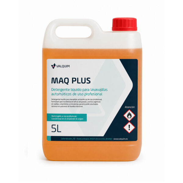 Detergente Máquina MAQ Plus Valquim 5L